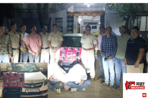 Five country-made knives