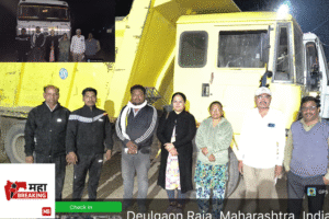 two tippers and six bags of sand seized