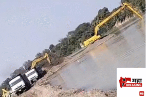 Illegal sand transportation