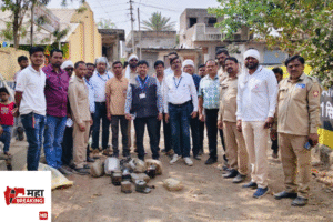 meters of 38 customers seized