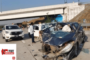 Bizarre Three-Vehicle Accident