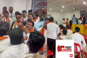 Internal Fissures Erupt within Shinde Sena