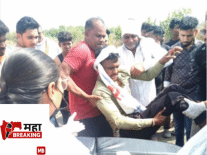Speeding two-wheeler