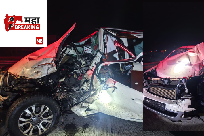 Prataprao Jadhav's car met with a horrific accident