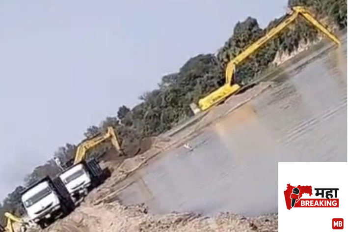 Illegal sand transportation