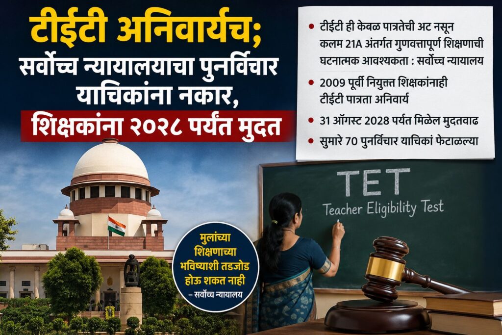 TET Remains Mandatory