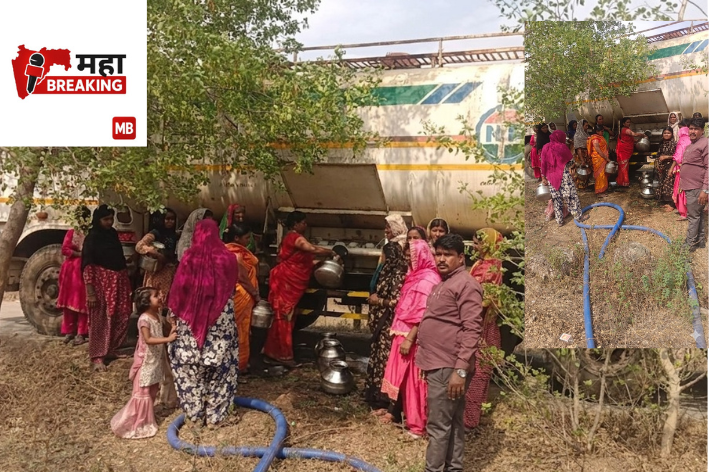 Five villages on water tankers